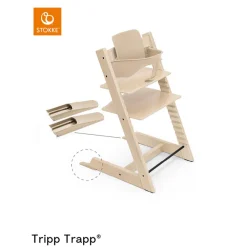 Baby set Tripp Trapp voor hoge stoel in natuurlijke kleur