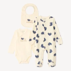 Babyset van 3 stukken met hearts motief