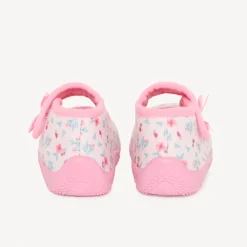 Babyslofjes met bloemmotief meisjes