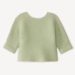 Baby vest knitted
