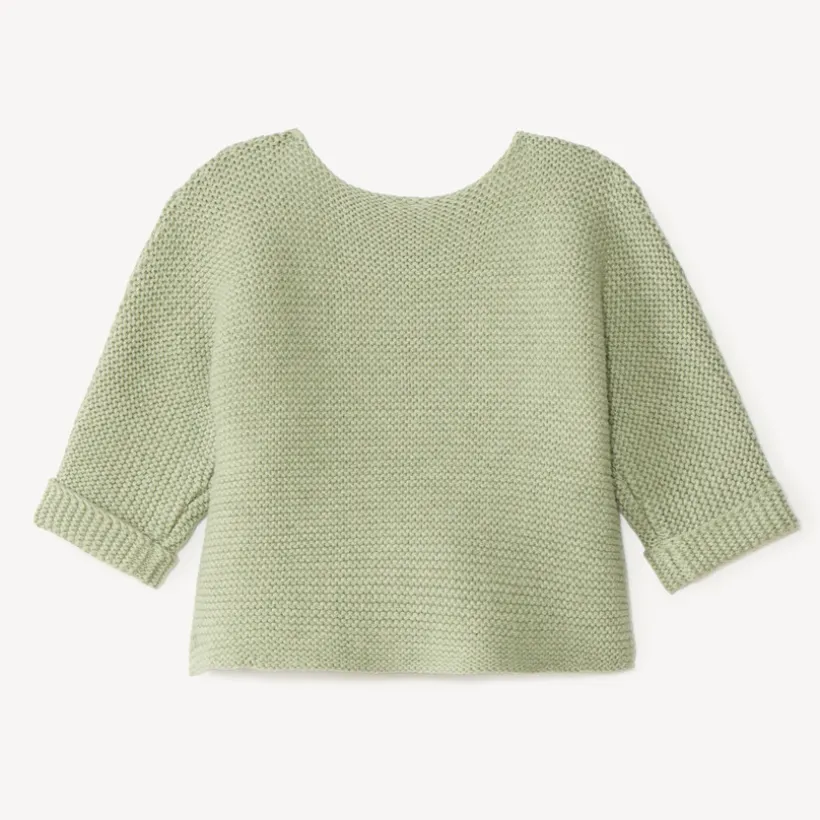 Baby vest knitted
