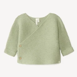Baby vest knitted