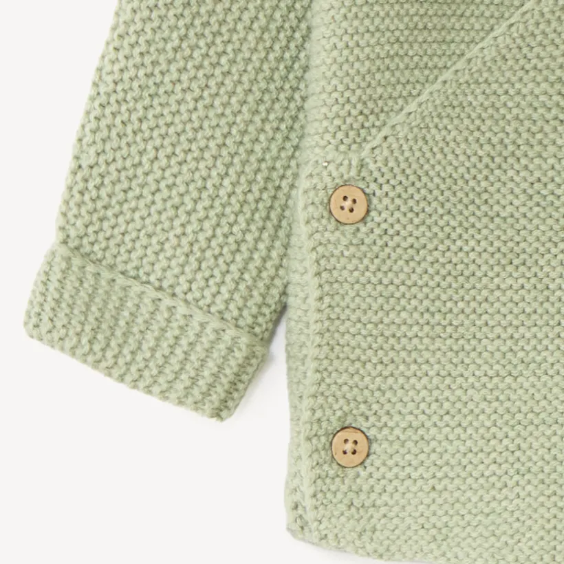Baby vest knitted
