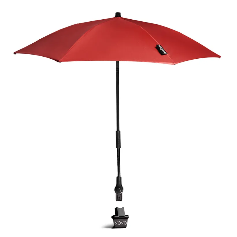 BABYZEN YOYO zonnescherm rood met UPF 50+ bescherming