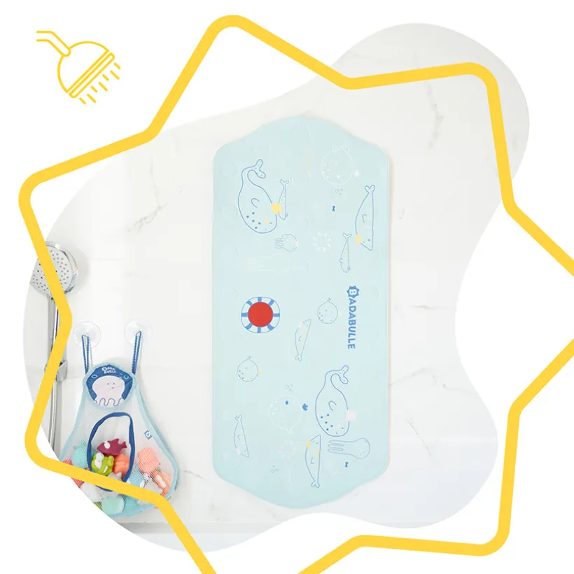 Badabulle badmat XXL blauw