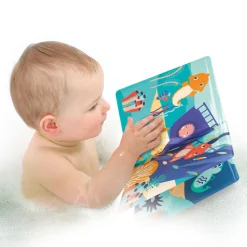 Badboekje met 5 vingerpoppen zeedieren
