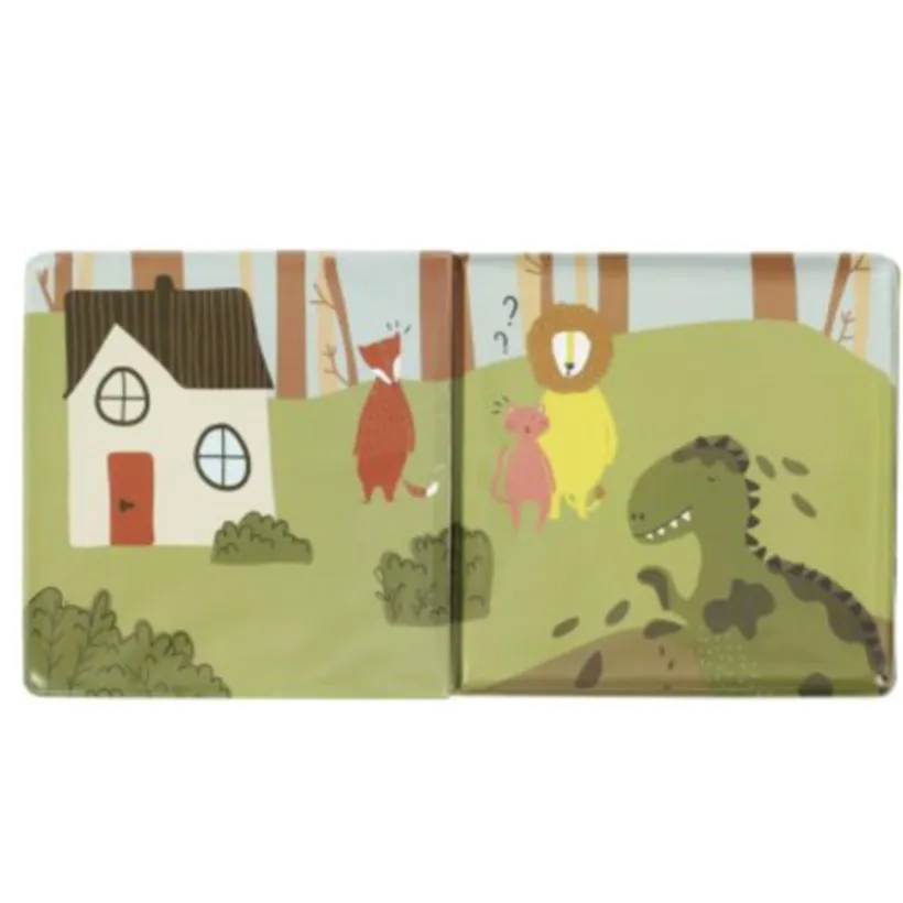 Badboek met kleurveranderingen Mr. Dino's avonturen in de modder