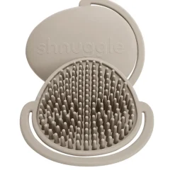 Badborstel silicone voor baby's - Taupe