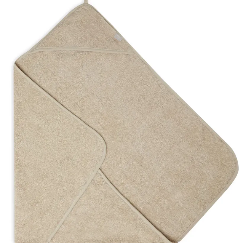 Badcape badstof - Nougat - 75x75 cm