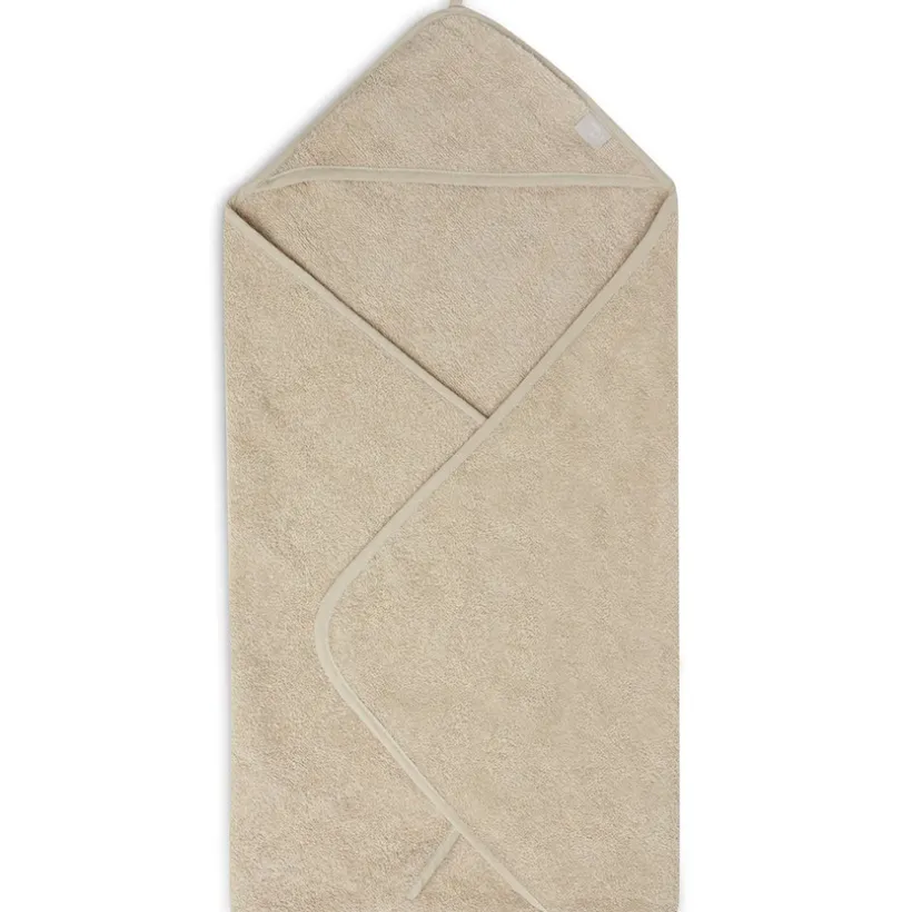 Badcape badstof - Nougat - 75x75 cm