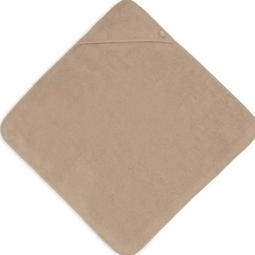 Badcape badstof 75x75cm Basics Milky Coffee