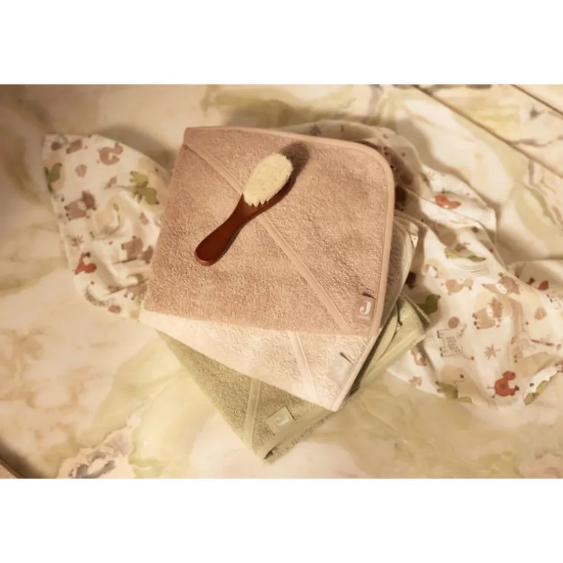 Badcape badstof 75x75cm Basics Milky Coffee