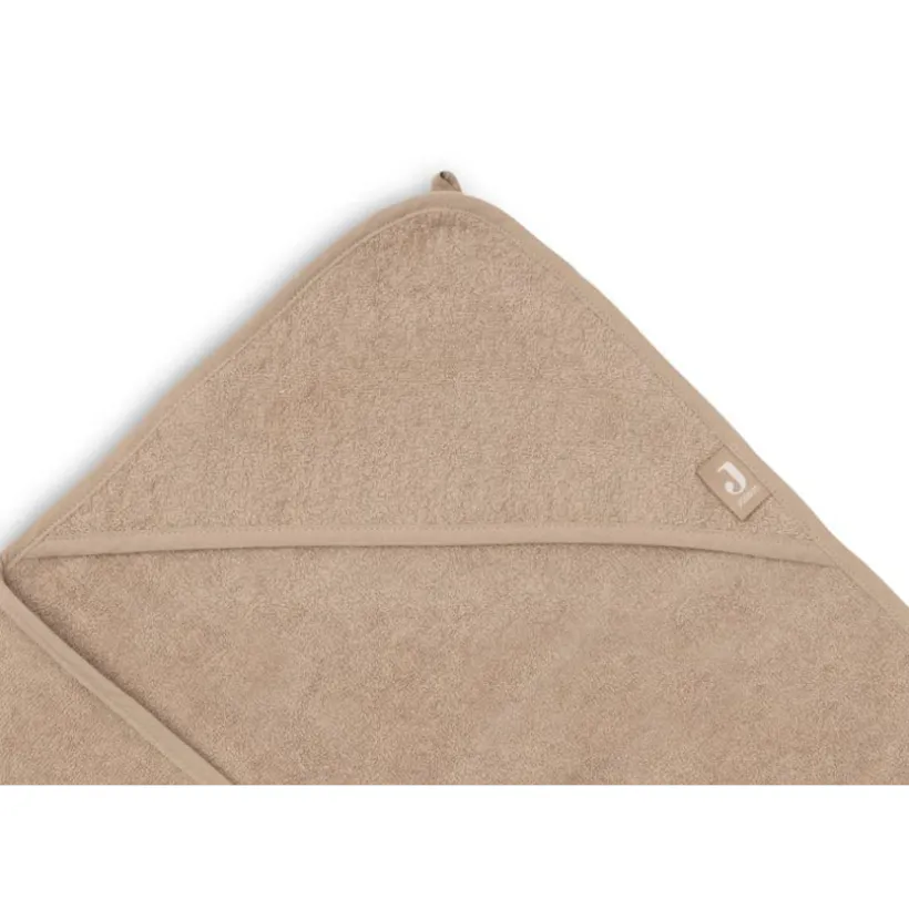 Badcape badstof 75x75cm Basics Milky Coffee