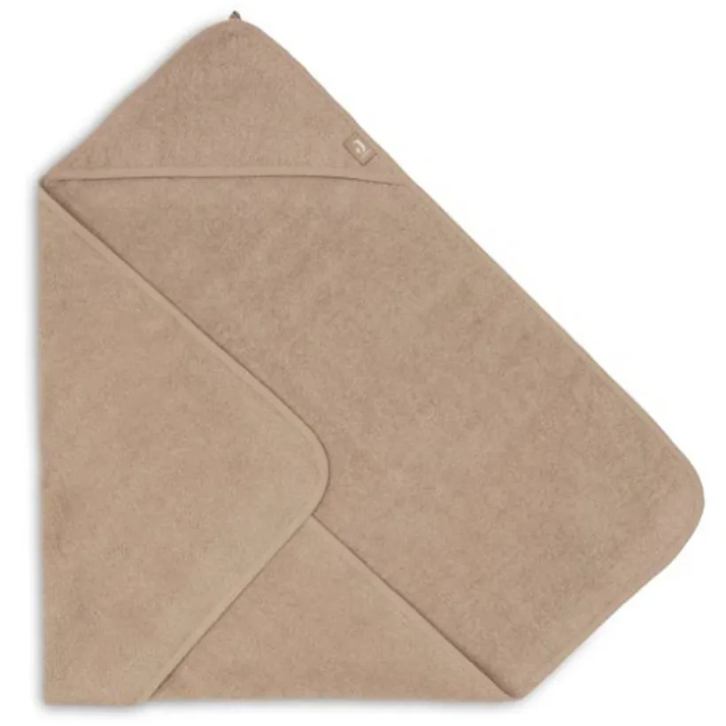 Badcape badstof 75x75cm Basics Milky Coffee