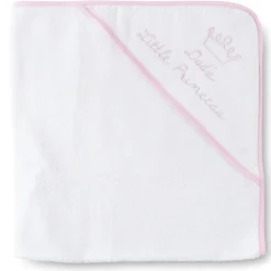 Badcape en washandje little princess