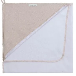 Badcape Sparkle Ivoor Goud Mêlee 75x85cm