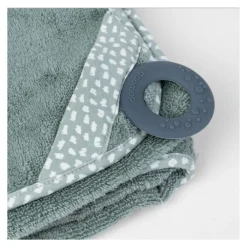 Badcape XL met bijtring Dry'n Play - Green