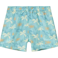 Badenshort met all-over palmenprint jongens