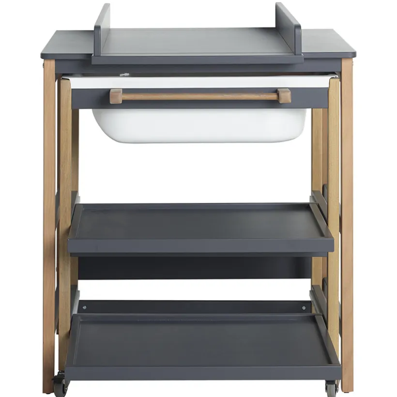 Badmeubel Smart Luiertafel + Bad Moonshadow Natural