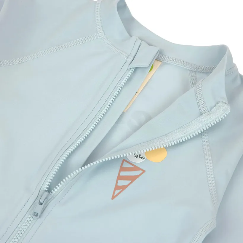 Badpak met lange mouwen T98 (25-36 maanden) Ice Cream Illusion Blue