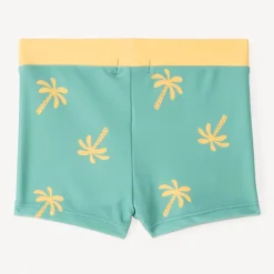 Badpak met palmprint voor babyjongen