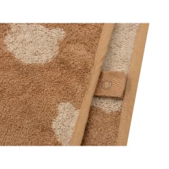 Badponcho badstof Jaquard omkeerbaar Teddy Bear