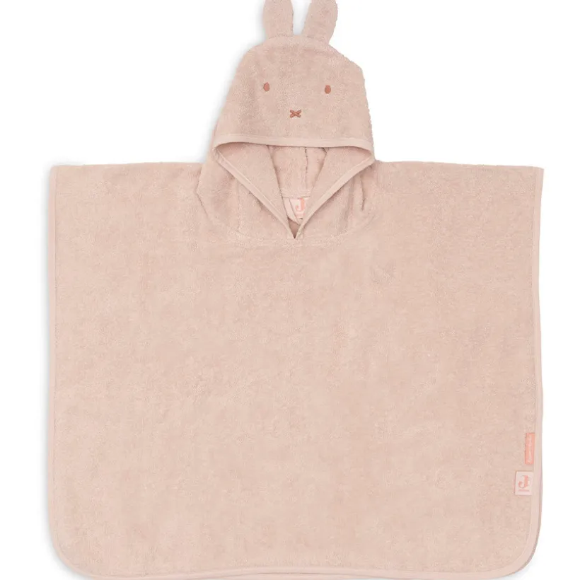 Badponcho badstof Miffy Silk Rose