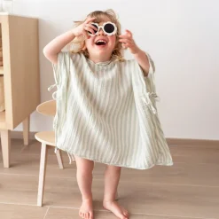 Badponcho mousseline-katoen Stripe 9/36m Relax