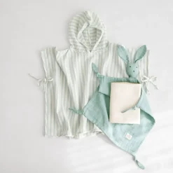 Badponcho mousseline-katoen Stripe 9/36m Relax