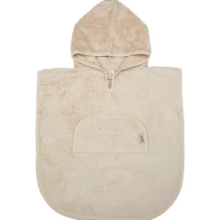 Badponcho V-Hals bamboestof Frosted Almond 2-4 jaar