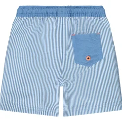 Badshort gestreept van seersucker voor babyjongens