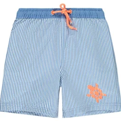 Badshort gestreept van seersucker voor babyjongens