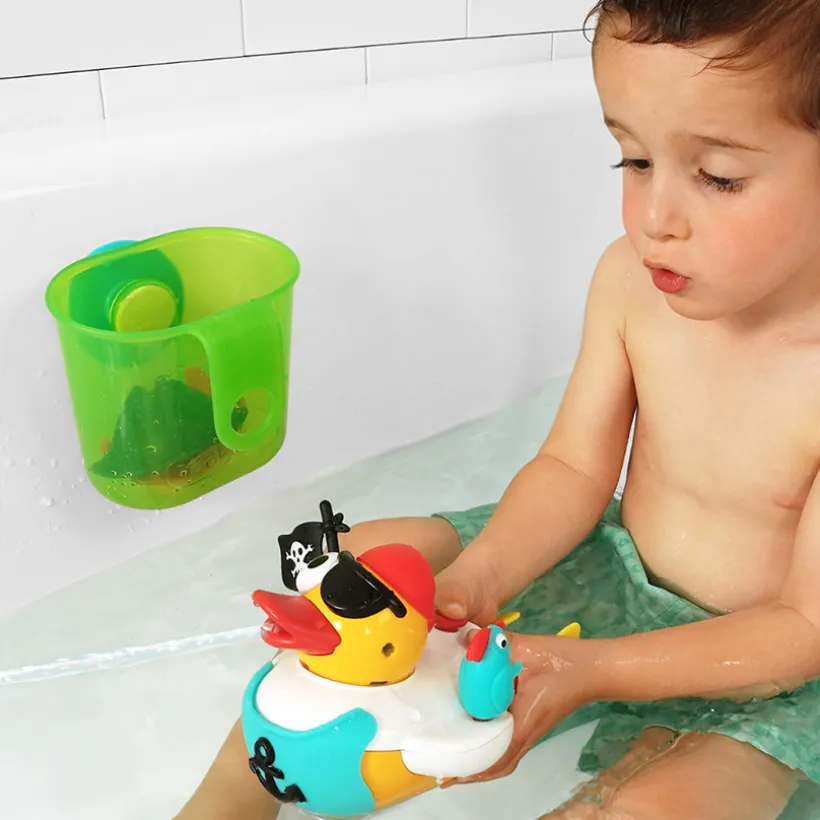 Badspeelgoed - Create 'n spray Pirateneend + 13 Accessoires