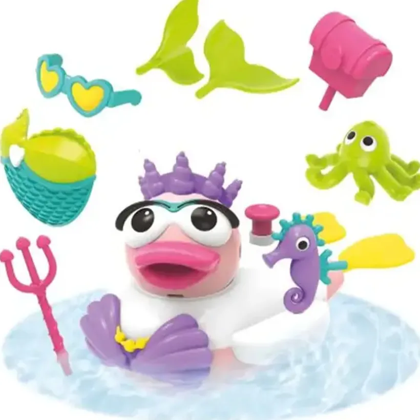 Badspeelgoed Create N' Spray - Zeemeermineend + 13 accessoires