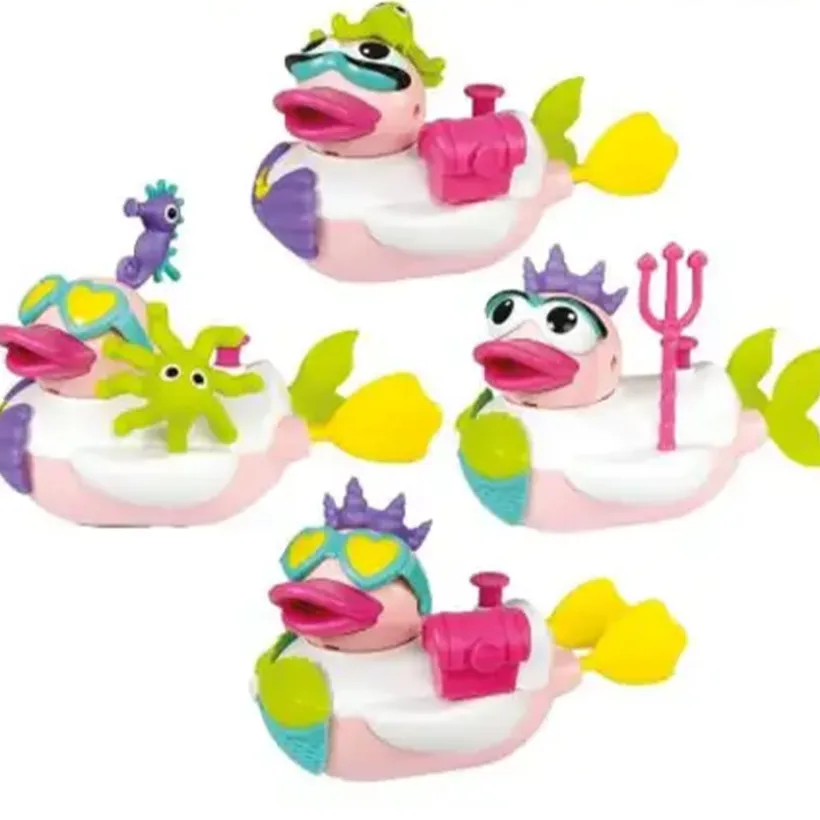 Badspeelgoed Create N' Spray - Zeemeermineend + 13 accessoires