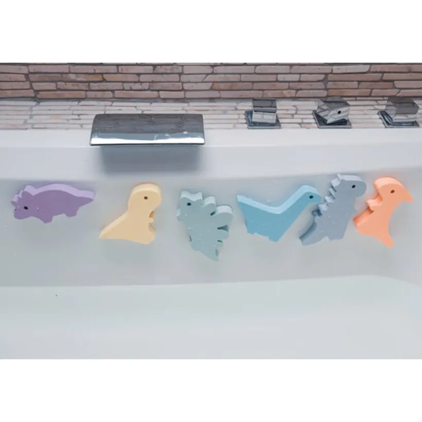 Badspeelgoed Dinos 6stks 4m+