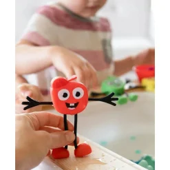 Badspeelgoed 1 Figuurtje & 2 blokjes lichtgevend 3jaar+ Sammy Red