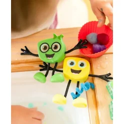 Badspeelgoed 1 Figuurtje & 2 blokjes lichtgevend 3jaar+ Pippa Green