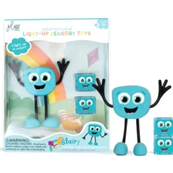 Badspeelgoed 1 Figuurtje & 2 blokjes lichtgevend 3jaar+ Blair Blue