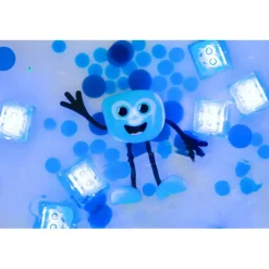 Badspeelgoed 1 Figuurtje & 2 blokjes lichtgevend 3jaar+ Blair Blue