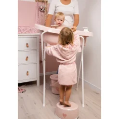 Badsteun badstaander Click 103cm Pale Pink