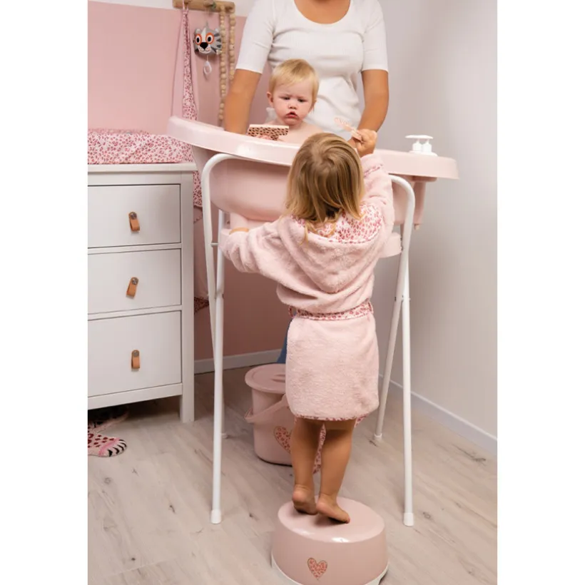 Badsteun badstaander Click 98cm Pale Pink