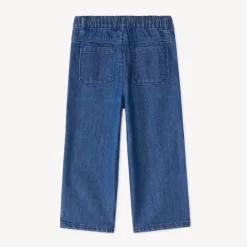 Baggy jeans voor babyjongens in effen kleur