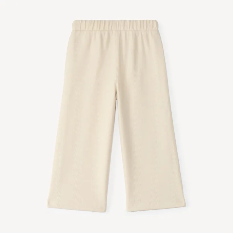 Baggy joggingbroek voor meisjes in effen kleur