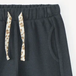 Baggy joggingbroek voor meisjes in effen kleur