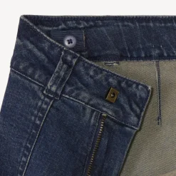 Ballonjeans in donkerblauw denim jongens