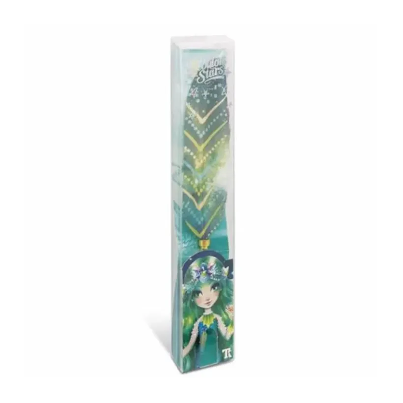Balpen met decoratieve ganzenveer, willekeurig model