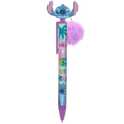 Balpen met pompon Stitch