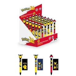 Balpen uitwisbaar Pokemon - Keuze kleur willekeurig. 1stk