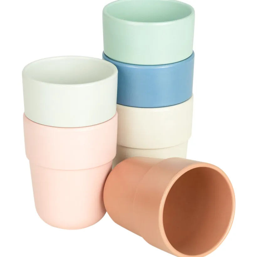 Bamboe beker - Terracotta